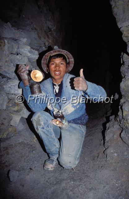 bolivie  13.JPG - Portrait d'un jeune mineurPotosiBolivie